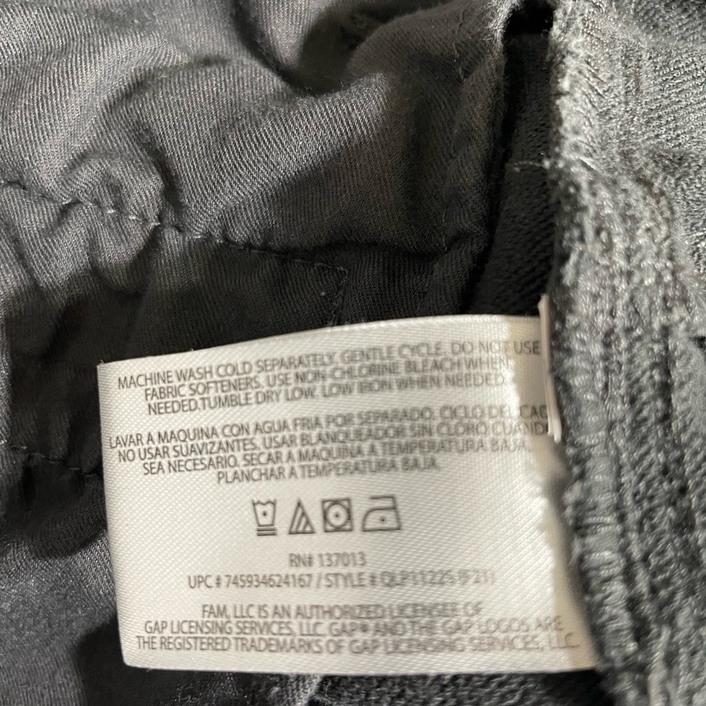 Gap Stretch Skinny Pants, Size 8, charcoal gray, 27” long - Picture 8 of 11
